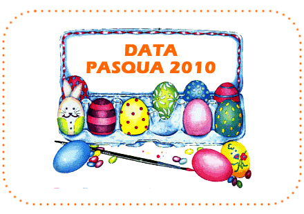 Data Pasqua 2010